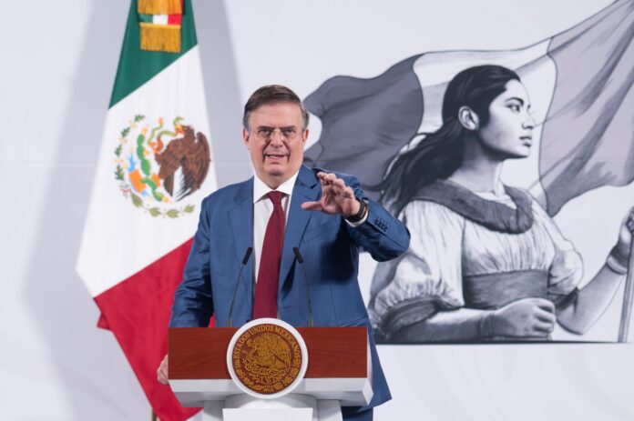 El secretario Ebrard subrayó que, a pesar de las tensiones comerciales y el nuevo contexto económico mundial, el TMEC sigue siendo una herramienta clave para México El secretario Ebrard subrayó que, a pesar de las tensiones comerciales y el nuevo contexto económico mundial, el TMEC sigue siendo una herramienta clave para México
