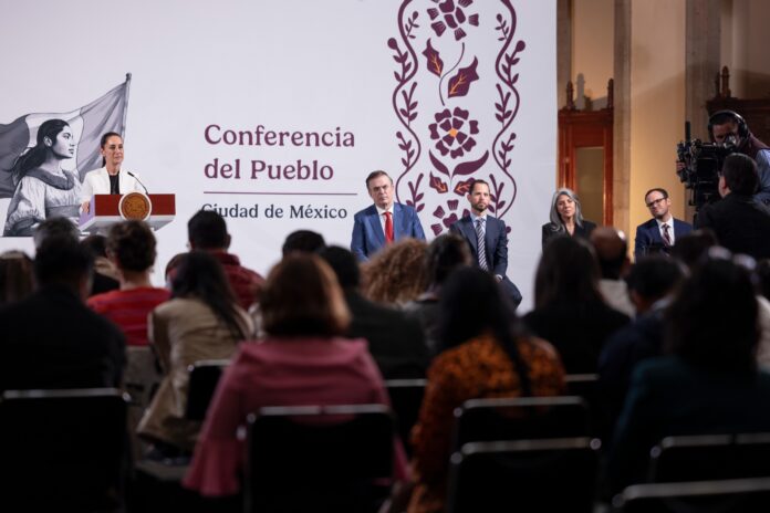 Sheinbaum afirmó este martes que será el Tribunal Electoral del Poder Judicial de la Federación (TEPJF) la instancia encargada Sheinbaum afirmó este martes que será el Tribunal Electoral del Poder Judicial de la Federación (TEPJF) la instancia encargada