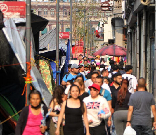 ha generado pérdidas económicas por más de 25 mil millones de pesos en cerca de 30 mil comercios del Centro Histórico,
