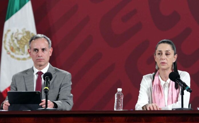 La presidenta Claudia Sheinbaum confirmó este lunes que Hugo López-Gatell ha sido propuesto por su gobierno como representante permanente de México ante la Organización Mundial de la Salud (OMS) y la Organización Panamericana de la Salud (OPS), con sede en Ginebra, Suiza. La presidenta Claudia Sheinbaum confirmó este lunes que Hugo López-Gatell ha sido propuesto por su gobierno como representante permanente de México ante la Organización Mundial de la Salud (OMS) y la Organización Panamericana de la Salud (OPS), con sede en Ginebra, Suiza.