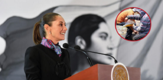 informó que su gobierno ha logrado una reducción cercana al 15% en el mercado ilegal de combustible, también conocido como huachicol,