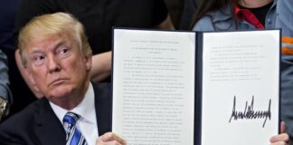 Firma Trump orden ejecutiva