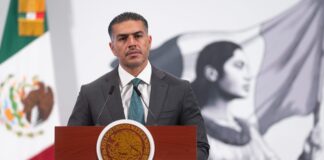 El secretario de Seguridad y Protección Ciudadana, Omar García Harfuch, detalló que entre los detenidos colombianos se encuentran nueve exmilitares