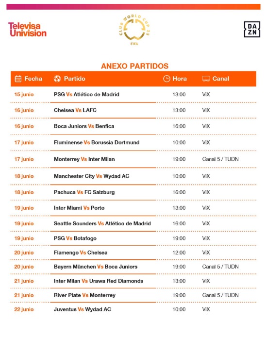 TelevisaUnivision y DAZN firman acuerdo para llevar la Copa Mundial a millones de hogares