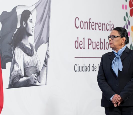 Rosa Icela Rodríguez, en ausencia de la presidenta Claudia Sheinbaum —quien se dirige a Canadá para participar en la Cumbre del G7—, se expresó un contundente respaldo al nuevo ministro presidente de la Suprema Corte de Justicia de la Nación, Hugo Aguilar Ortiz, frente a los ataques clasistas
