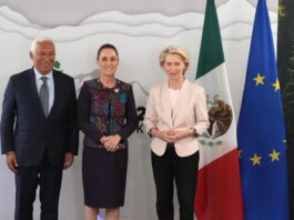 La presidenta Claudia Sheinbaum anunció esta mañana que la presidenta de la Comisión Europea, Ursula von der Leyen, podría visitar México