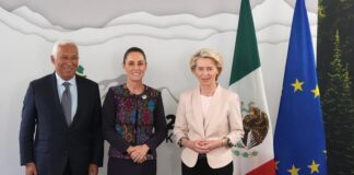 La presidenta Claudia Sheinbaum anunció esta mañana que la presidenta de la Comisión Europea, Ursula von der Leyen, podría visitar México