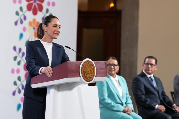 La presidenta Claudia Sheinbaum informó sobre un breve pero significativo encuentro con representantes del Banco Mundial La presidenta Claudia Sheinbaum informó sobre un breve pero significativo encuentro con representantes del Banco Mundial