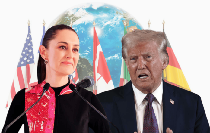 La primera reunión Sheinbaum-Trump en el G-7: los tres temas que marcarán la agenda bilateral La primera reunión Sheinbaum-Trump en el G-7: los tres temas que marcarán la agenda bilateral