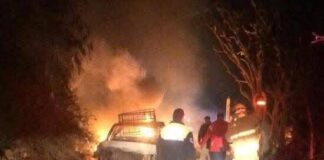 Incendio en Tetepango por toma clandestina - X