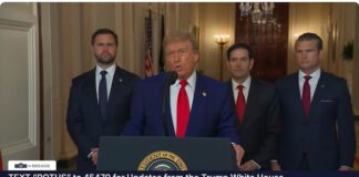 Trump asegura que EU atacó con éxito instalaciones nucleares en Irán