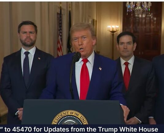 Trump asegura que EU atacó con éxito instalaciones nucleares en Irán