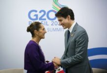 La presidenta de México dio a conocer este miércoles que sostuvo una llamada con el primer ministro de Canadá, en la que ambos mandatarios reafirmaron su compromiso con el Tratado entre México, Estados Unidos y Canadá