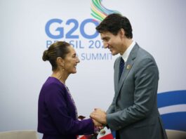 La presidenta de México dio a conocer este miércoles que sostuvo una llamada con el primer ministro de Canadá, en la que ambos mandatarios reafirmaron su compromiso con el Tratado entre México, Estados Unidos y Canadá