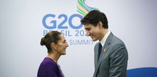 La presidenta de México dio a conocer este miércoles que sostuvo una llamada con el primer ministro de Canadá, en la que ambos mandatarios reafirmaron su compromiso con el Tratado entre México, Estados Unidos y Canadá
