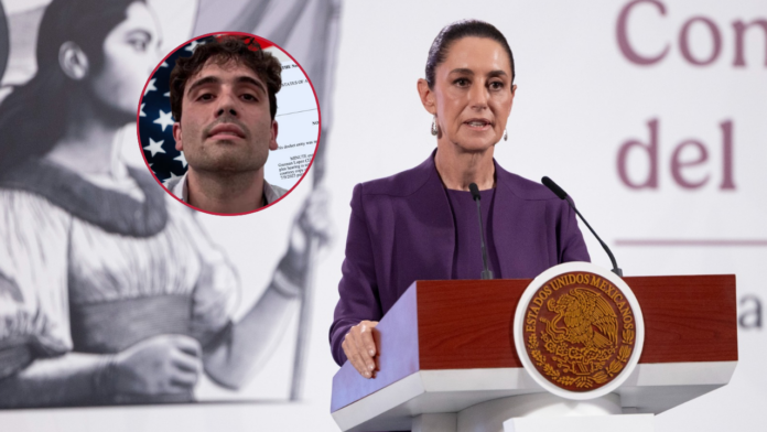 Sheinbaum rompe el silencio sobre retiro de cargos a Ovidio Guzmán en EU: “Por lo menos debería haber coordinación con la FGR”
