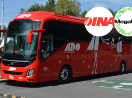 Durante la entrega del distintivo "Hecho en México" a Movility ADO, el secretario Marcelo Ebrard anunció que la empresa será la encargada de probar el autobús eléctrico "Taruk", ensamblado por Megaflux y DINA,
