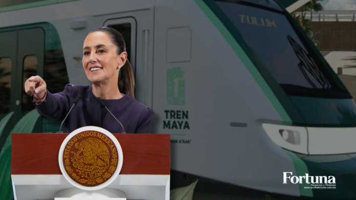 La presidenta Claudia Sheinbaum aseguró este miércoles que el Tren Maya es un proyecto rentable, diseñado desde su origen para generar beneficios a largo plazo, La presidenta Claudia Sheinbaum aseguró este miércoles que el Tren Maya es un proyecto rentable, diseñado desde su origen para generar beneficios a largo plazo,