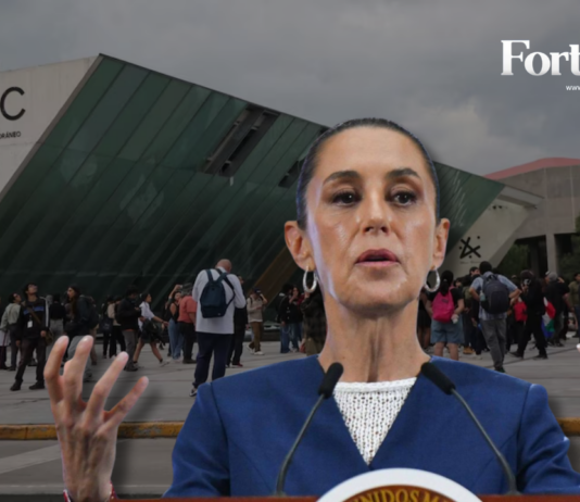 “Solo los fascistas queman libros”: Sheinbaum condena violencia en UNAM durante protesta contra la gentrificación