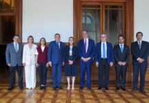 Sheinbaum informó que sostuvo un encuentro en Palacio Nacional con Lorenzo Simonelli, presidente y director ejecutivo de Baker Hughes,