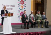Ejército encabeza contrucción de obras de infraestructura pero incluye a PyMES: Sheinbaum