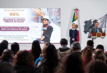 El gobierno de México anunció esta mañana que ya se ha adquirido el 96% de los medicamentos e insumos necesarios para garantizar el funcionamiento