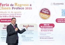 En apoyo a la economía familiar y con el objetivo de facilitar el regreso a clases, la Procuraduría Federal del Consumidor (Profeco) anunció