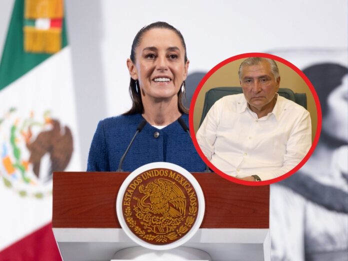 La presidenta Claudia Sheinbaum Pardo aseguró que en la reunión con los coordinadores parlamentarios Ricardo Monreal y Adán Augusto López no se abordó el caso de Hernán Bermúdez,
