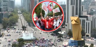 Sheinbaum no se equivocó: marcha de Alito expone capacidad de convocatoria del PRI y reune a menos de 1,500 personas