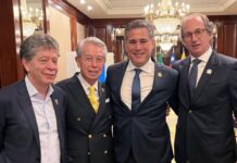 Funcionarios en foro “El Camino hacia la Alianza del Pacífico”.