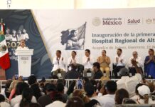 Inauguran Presidenta Claudia Sheinbaum y director general del ISSSTE, Martí Batres, primera etapa del HRAE Acapulco, Guerrero