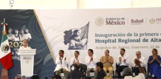 Inauguran Presidenta Claudia Sheinbaum y director general del ISSSTE, Martí Batres, primera etapa del HRAE Acapulco, Guerrero