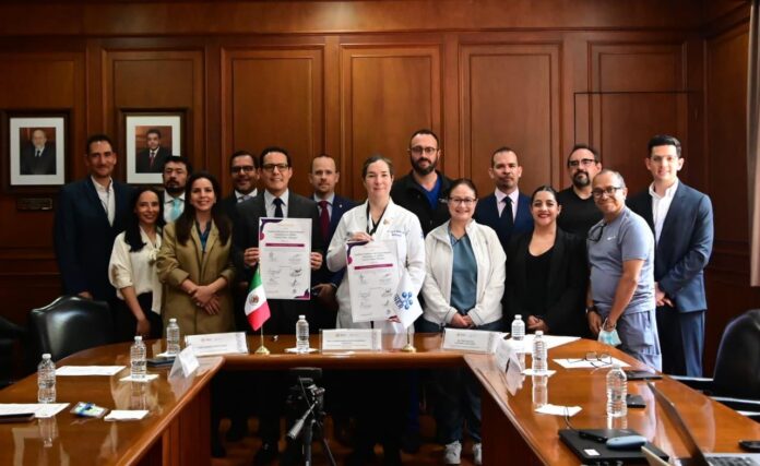 SALUD-20250826-INER-ASTRA-ZENECA-cAncer-de-pulmOn INER firma convenio para implementar Inteligencia Artificial en detección temprana del cáncer de pulmón.