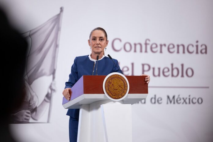 La presidenta Claudia Sheinbaum afirmó que su gobierno no implementará el fracking en su forma convencional para la explotación de gas natural La presidenta Claudia Sheinbaum afirmó que su gobierno no implementará el fracking en su forma convencional para la explotación de gas natural