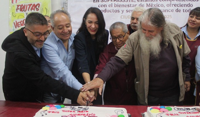 Celebra SuperISSSTE 39 aniversario de la sucursal de Ciudadela, en la Ciudad de México