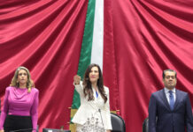 Kenia López Rabadán, elegida presidenta de la Mesa Directiva de la Cámara de Diputados