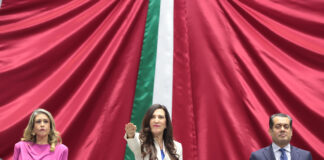 Kenia López Rabadán, elegida presidenta de la Mesa Directiva de la Cámara de Diputados