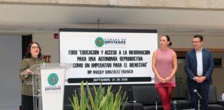 foro “Educación y acceso a la información para una autonomía reproductiva como un imperativo para el bienestar”