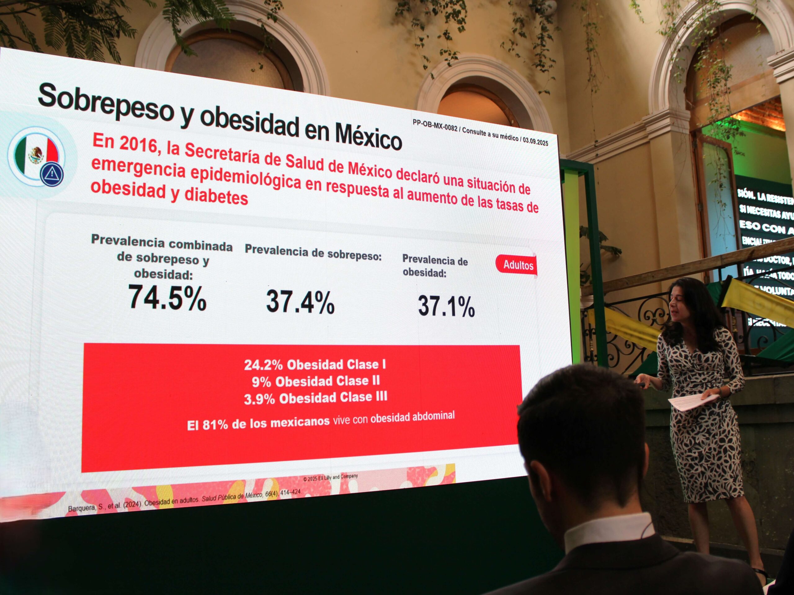 Datos obesidad en Mézico