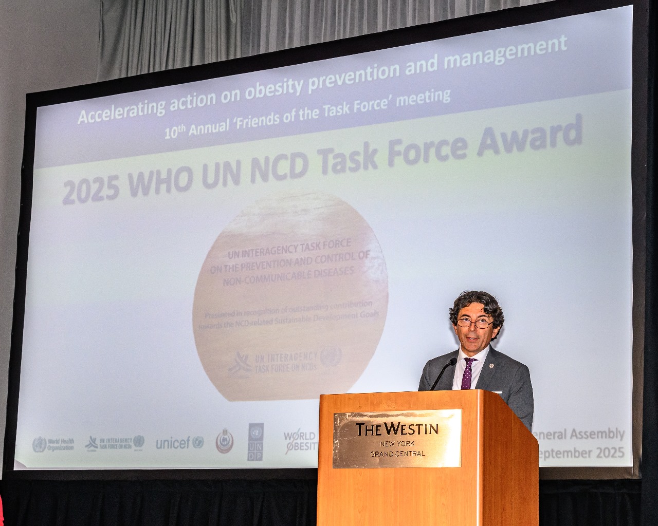 Premio 2025 del United Nations Inter-Agency Task Force
