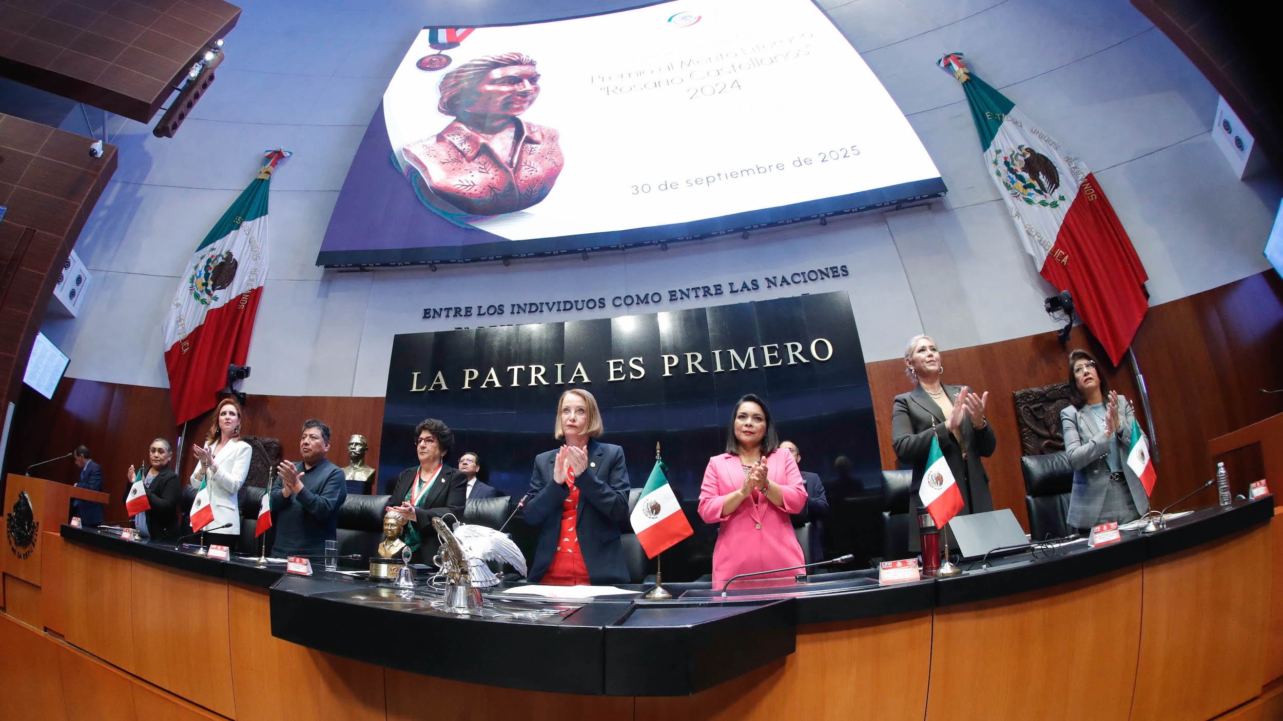 Ceremonia de entrega Premio al Mérito Literario “Rosario Castellanos”
