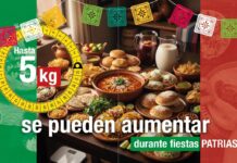 Hasta 5 kilos se puede incrementar nuestro peso durante fiestas patrias