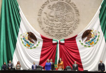 Cámara de Diputados conmemora 450 años de la fundación de la Ciudad de Aguascalientes en sesión solemne