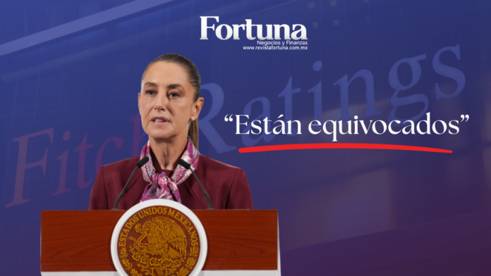 Sheinbaum responde a Fitch Ratings: “Están equivocados”, ante advertencia de riesgo por reformas a Ley de Amparo Sheinbaum responde a Fitch Ratings: “Están equivocados”, ante advertencia de riesgo por reformas a Ley de Amparo