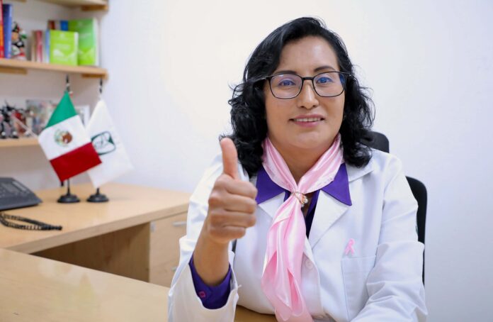 IMSS-20251026-CAMPAÑA-TU-VIDA-EN-TUS-MANOS doctora Ruth Martínez Martínez, Coordinadora de Programas Médicos de la División de Promoción a la Salud de la Dirección de Prestaciones Médicas (DPM)