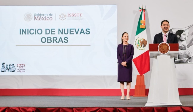 ISSSTE-20251021-inicio-de-nuevas-obras Conferencia matutina, director general del ISSSTE