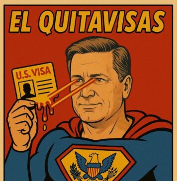COLUMNA | Al Aire: El quitavisas Con el mismo tono ligero, ahora como segundo de la Secretaría de Estado de Donald Trump, Landau se ha autonombrado como “el quitavisas”.