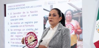 Bienestar inicia censo Casa por Casa para apoyar a familias afectadas por lluvias en cinco estados