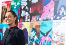 La presidenta Claudia Sheinbaum anunció este jueves que se planteará una colección específica de autoras dentro de los proyectos de fomento a la lectura destinados a jóvenes en América Latina.