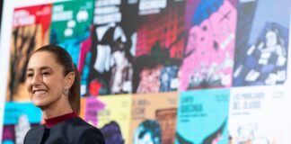 La presidenta Claudia Sheinbaum anunció este jueves que se planteará una colección específica de autoras dentro de los proyectos de fomento a la lectura destinados a jóvenes en América Latina.